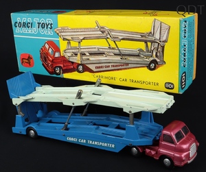 Corgi toys 1101 carrimore car transporter ff875 front