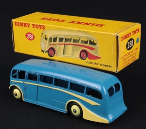 Dinky toys 281 luxury coach ff884 back