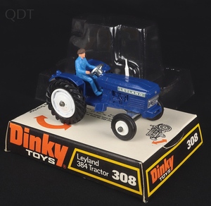 Dinky toys 308 leyland tractor ff912 front