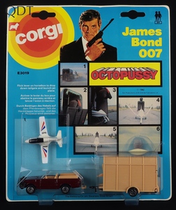 Corgi junior e3019 james bond 007 octopussy set ff921 front