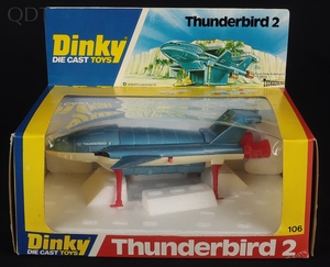 Dinky toys 106 thunderbird 2 ff951 front