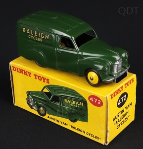 Dinky toys 472 austin van raleigh cycles ff993 front