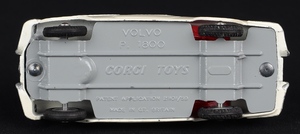 Corgi toys 258 saint's volvo ff995 base