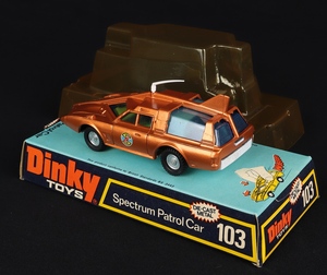 Dinky toys 103 spectrum pursuit vehicle gg14 back