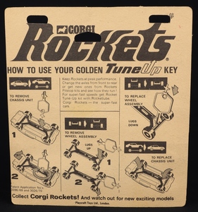 Corgi rockets 904 a porsche carrera gg16 back