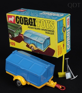 Corgi toys 109 pennyburn workmen's trailer gg17 front
