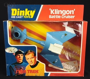 Dinky toys 357 klingon battle cruiser star trek gg21 front