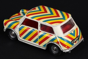 Dinky toys 107 stripey magic mini candy gg26 back