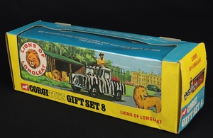 Corgi gift set 8 lions longleat gg65 box