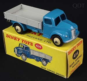 Dinky toys 414 rear tipping wagon gg83 front