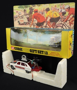 Corgi gift set 13 renault 16 paramount tour de france gg95 back