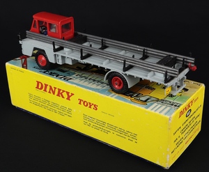 French dinky toys 885 saviem sinpar steel carrier gg117 back