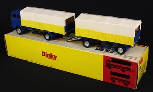 Dinky toys 917 mercedes truck trailer set gg125 back