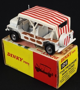 Dinky toys 106 prisoner mini moke gg130 back