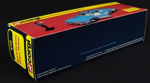 Corgi toys 416 buick century police gg143 box base