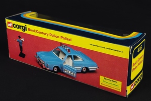 Corgi toys 416 buick century police gg143 back