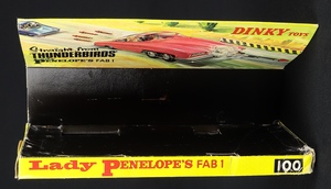 Dinky toys 100 fab 1 lady penelope gg168 plinth