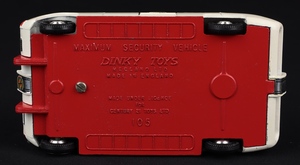 Dinky toys 105 maximum security vehicle gg169 base