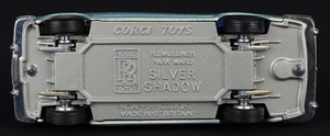 Corgi toys 273 rolls royce silver shadow gg196 base