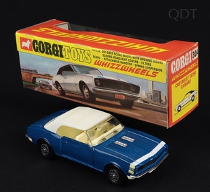 Corgi toys 304 chevrolet ss350 camaro cc448 front