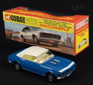 Corgi 304 chevrolet ss350 camaro cc449 front
