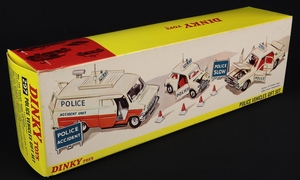 Dinky gift set 297 police vehicles gg201 box