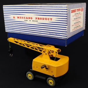 Dinky toys 971 coles mobile crane gg210 back