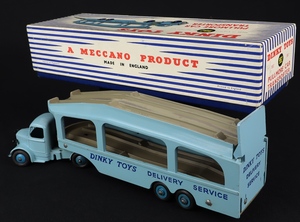 Dinky toys 582 982 pullmore car transporter gg217 back