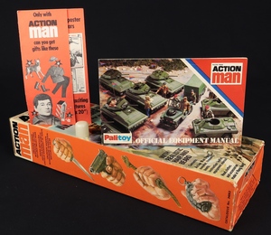 Palitoy action man 34053 adventurer gg225 box