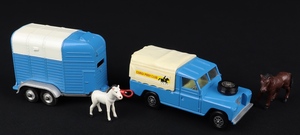 Corgi land rover horse front