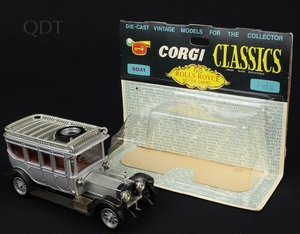 Corgi classics 9041 1912 rolls royce silver ghost gg251 front