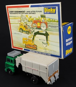 Dinky toys 978 refuse wagon gg262 back