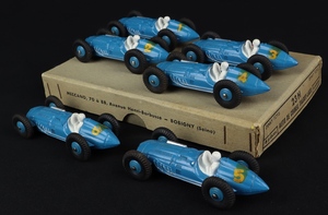 Trade box french dinky toys 23h talbot lago gg266 back