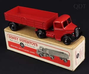 Dinky supertoys 521 bedford articulated lorry gg372 front