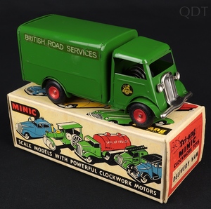 Tri ang minic brs delivery van gg375 front