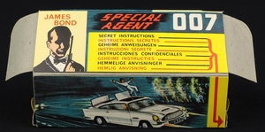 Corgi toys 261 james bond's aston martin db5 gg388 plinth