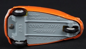 Corgi toys 233 heinkel gg391 base