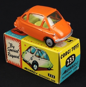 Corgi toys 233 heinkel gg391 front