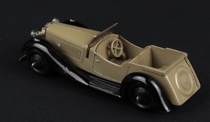 Dinky 36f british salmson four seater sports car   back