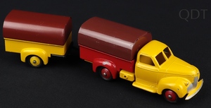 French dinky toys 25q 25t truck trailer gg375 front