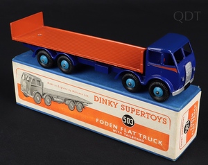 Dinky supertoys 503 foden flat truck tailboard gg409 front