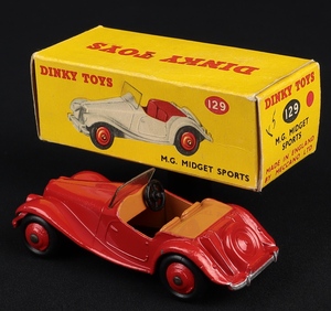 Dinky toys 129 mg midget sports gg441 back