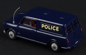 Corgi toys 448 bmc mini police van tracker dog gg443 back