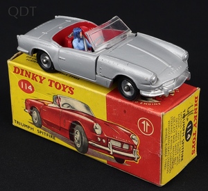 Dinky toys 114 triumph spitfire gg482 front