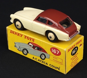 Dinky toys 167 a.c. aceca gg483 back