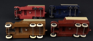 Trade box dinky toys 25s six wheeled wagon gg487 base