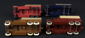 Trade box dinky toys 25s six wheeled wagon gg487 base