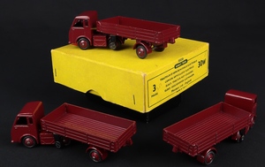 Dinky toys trade box dinky 30w electric articulated lorry british railways gg516 back