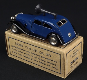 Minic models 29m traffic control car gg521 back