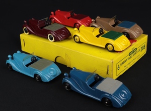 Dinky trade box 38b sunbeam talbot sports car gg536 back
